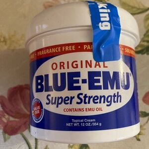 Original BLUE-EMU Super Strength Topical Cream 12 oz LARGE SIZE NEW SEALED